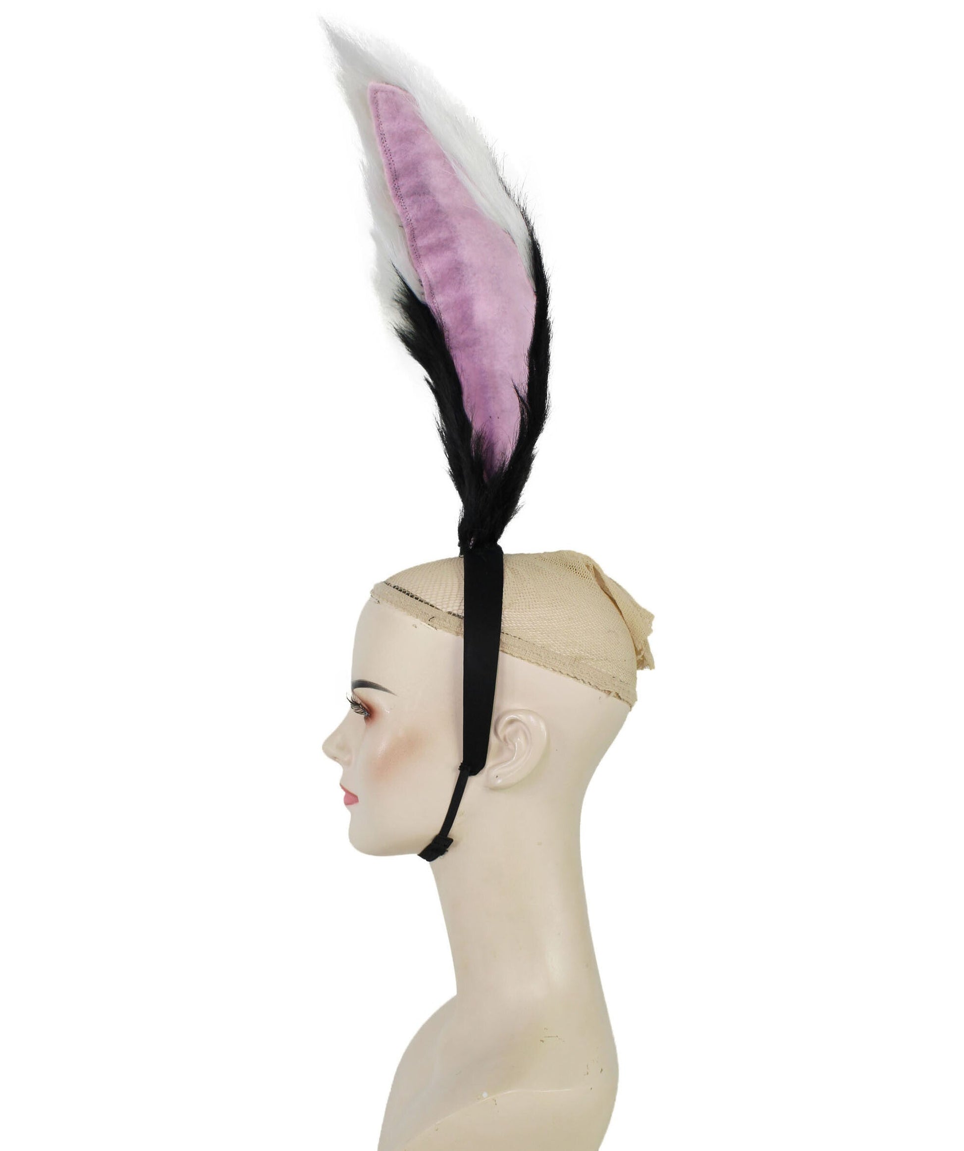 Pink Fur Faux Rabbit Ears