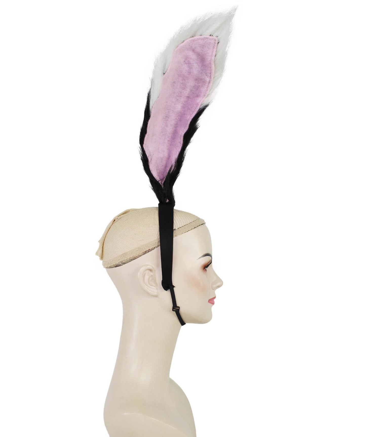 Pink Fur Faux Rabbit Ears