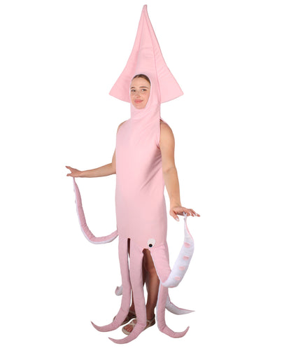 Pink Sea Squid Costume