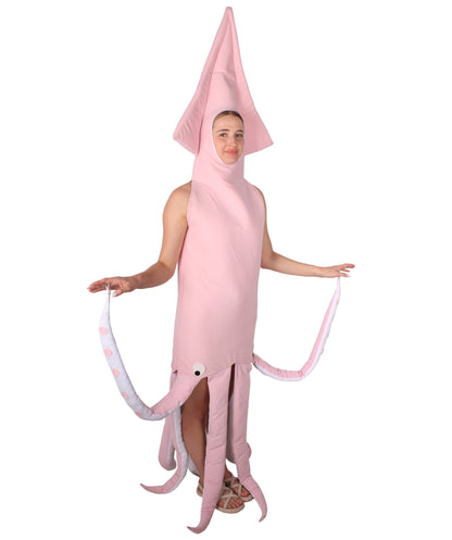 Pink Sea Squid Costume