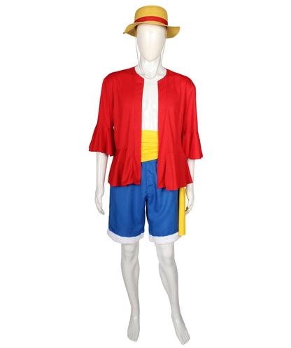  Anime Young Pirate Captain Costume