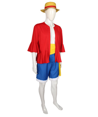  Anime Young Pirate Captain Costume