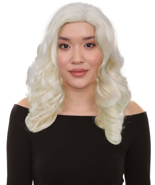bounty hunter blonde cosplay wig