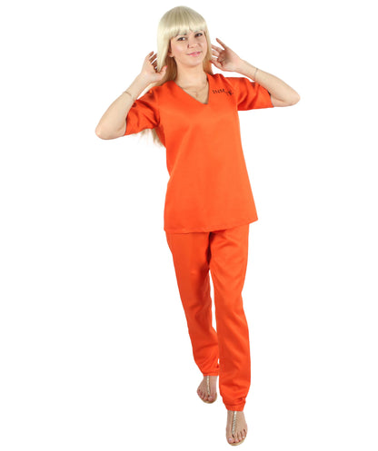 Prisoner Uniform Costume