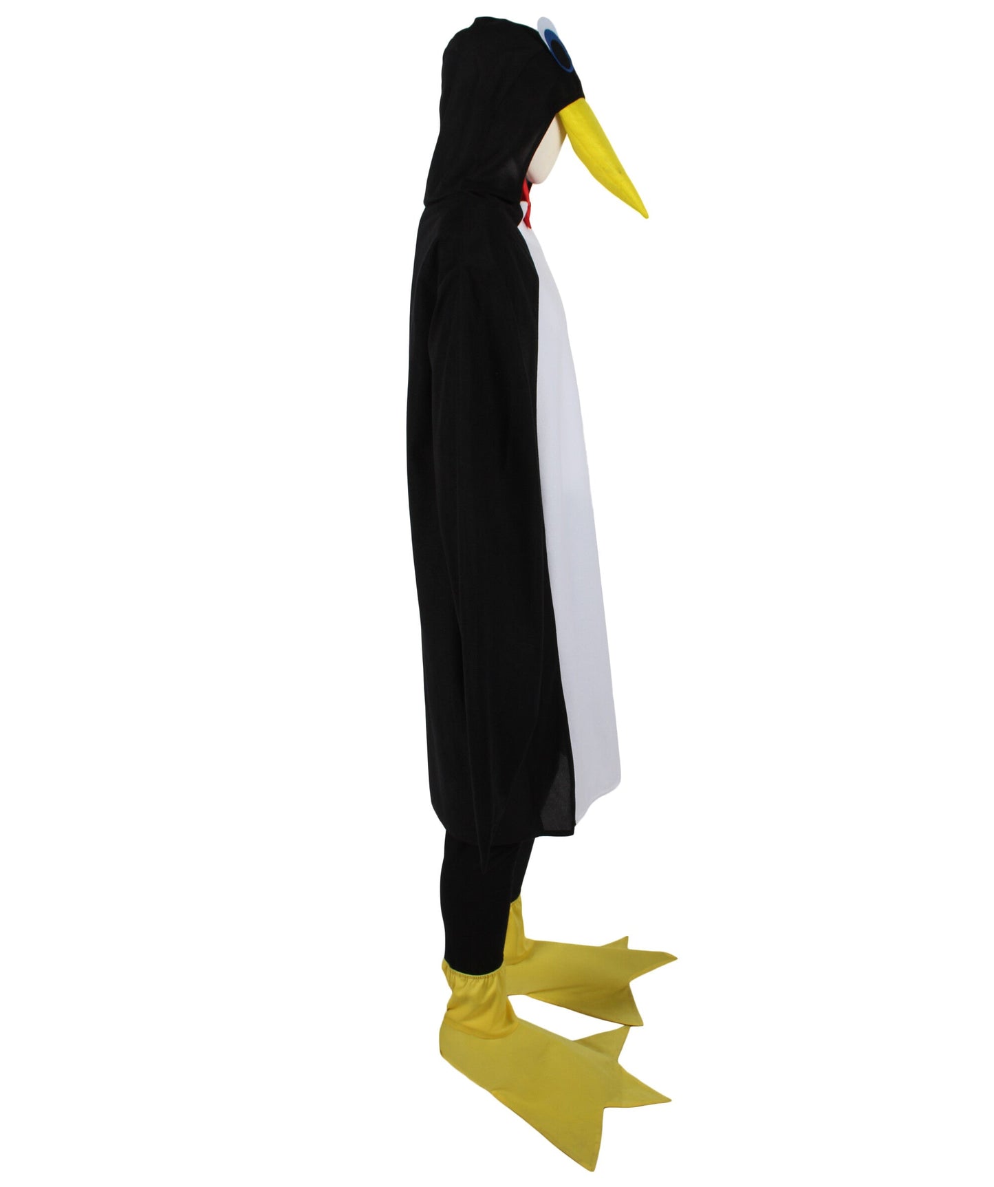 Unisex Waddling Penguin Costume with Hooded Tunic and Feet Cover, Best Halloween Costume | HPO