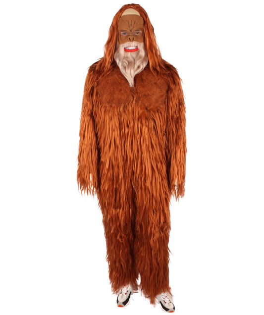 Men’s Beef Jerky Sasquatch Costume Bundle