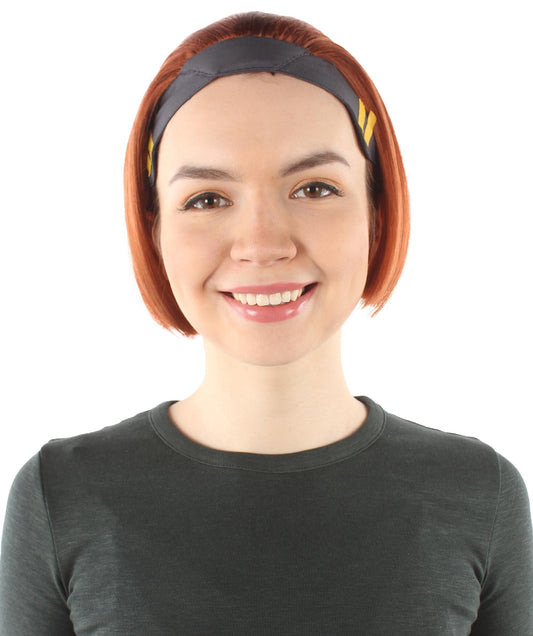 Brown Bob Warrior Wig