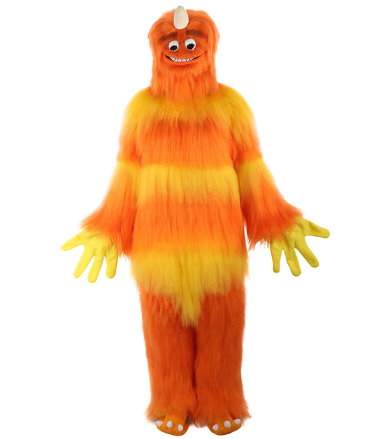  Orange Monster Costume