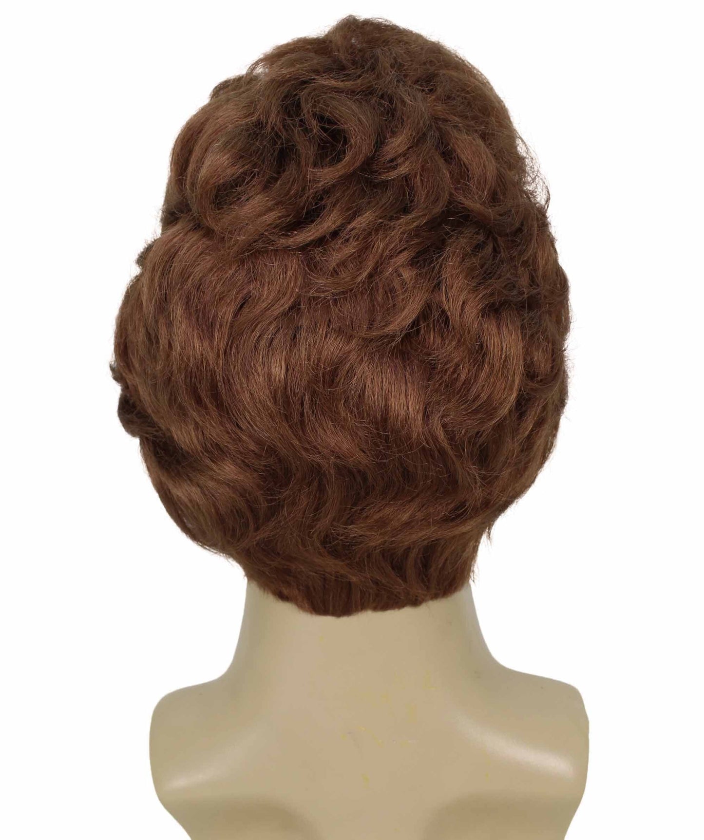 Men’s Iconic Animated Character Young Version Brown Wig