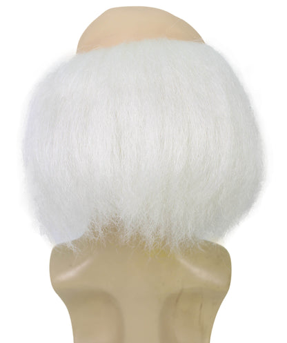 White Wig with Beard and Eyebrows