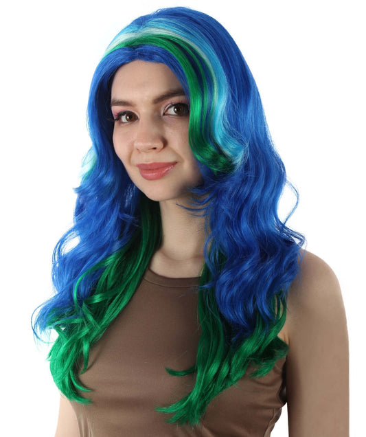 Wavy Peacock Cosplay Wigs
