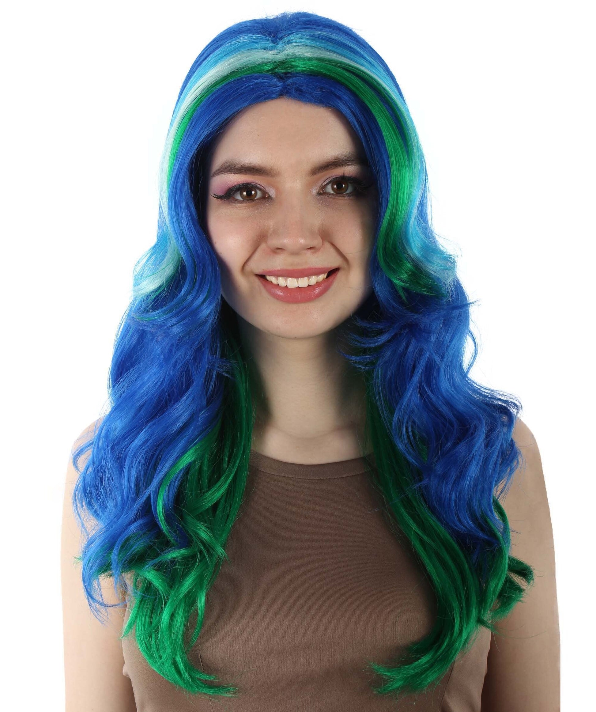 Wavy Peacock Cosplay Wigs