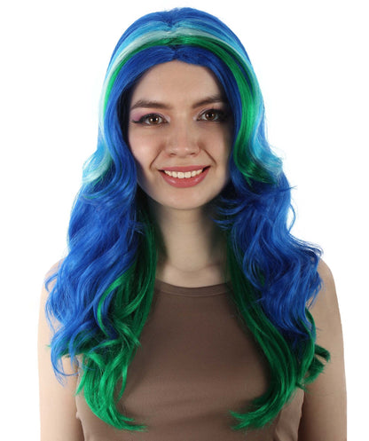 Wavy Peacock Cosplay Wigs