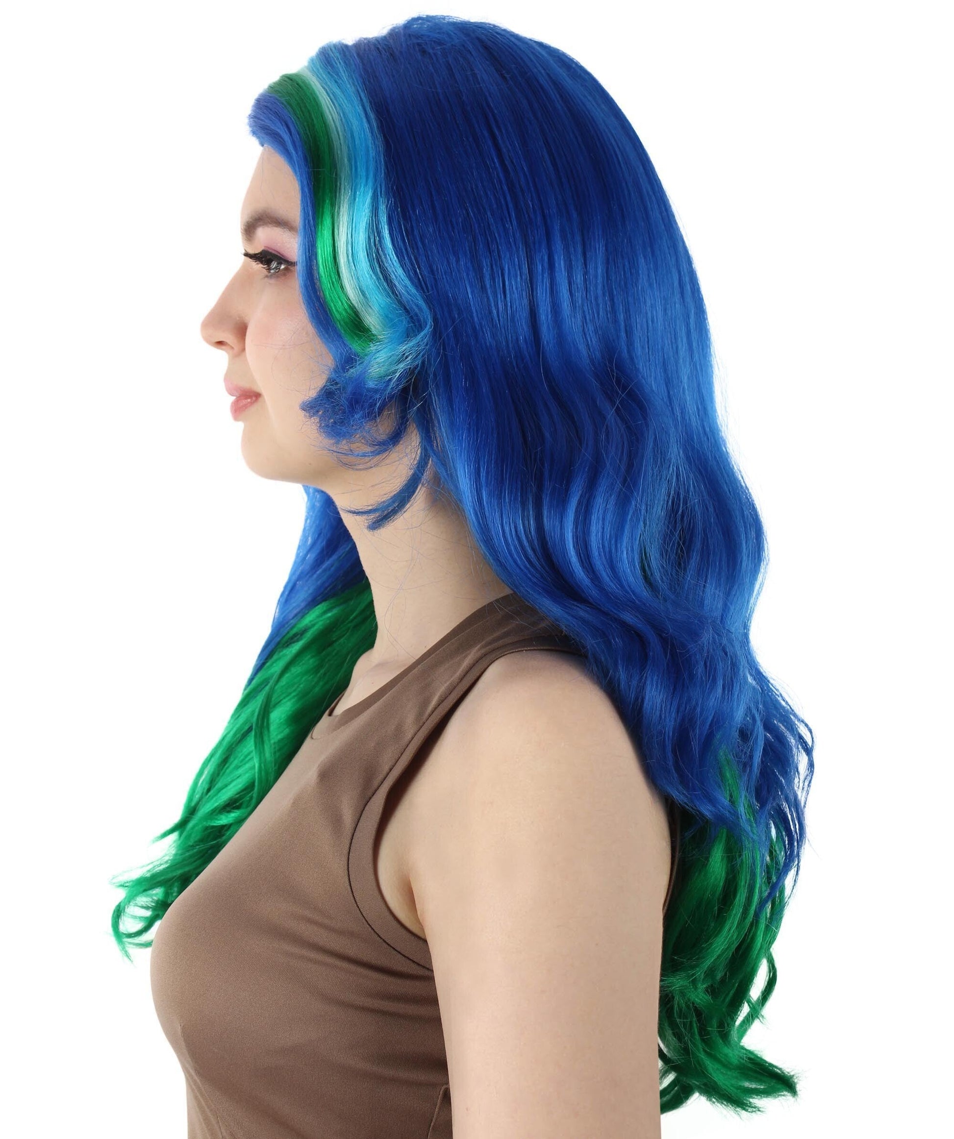 Wavy Peacock Cosplay Wigs