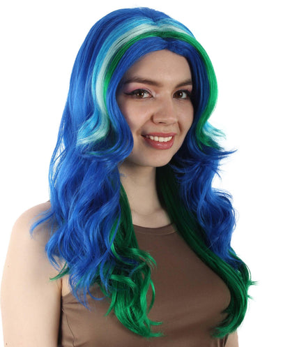 Wavy Peacock Cosplay Wigs