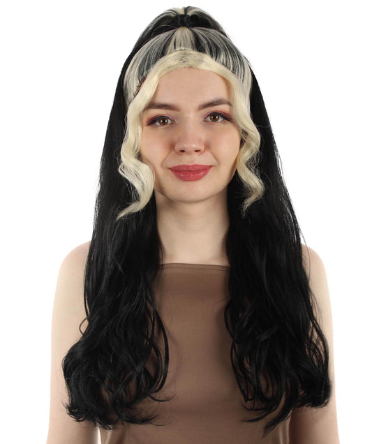 Women's Brown K-pop Girl Group Singer Ponytail Wig