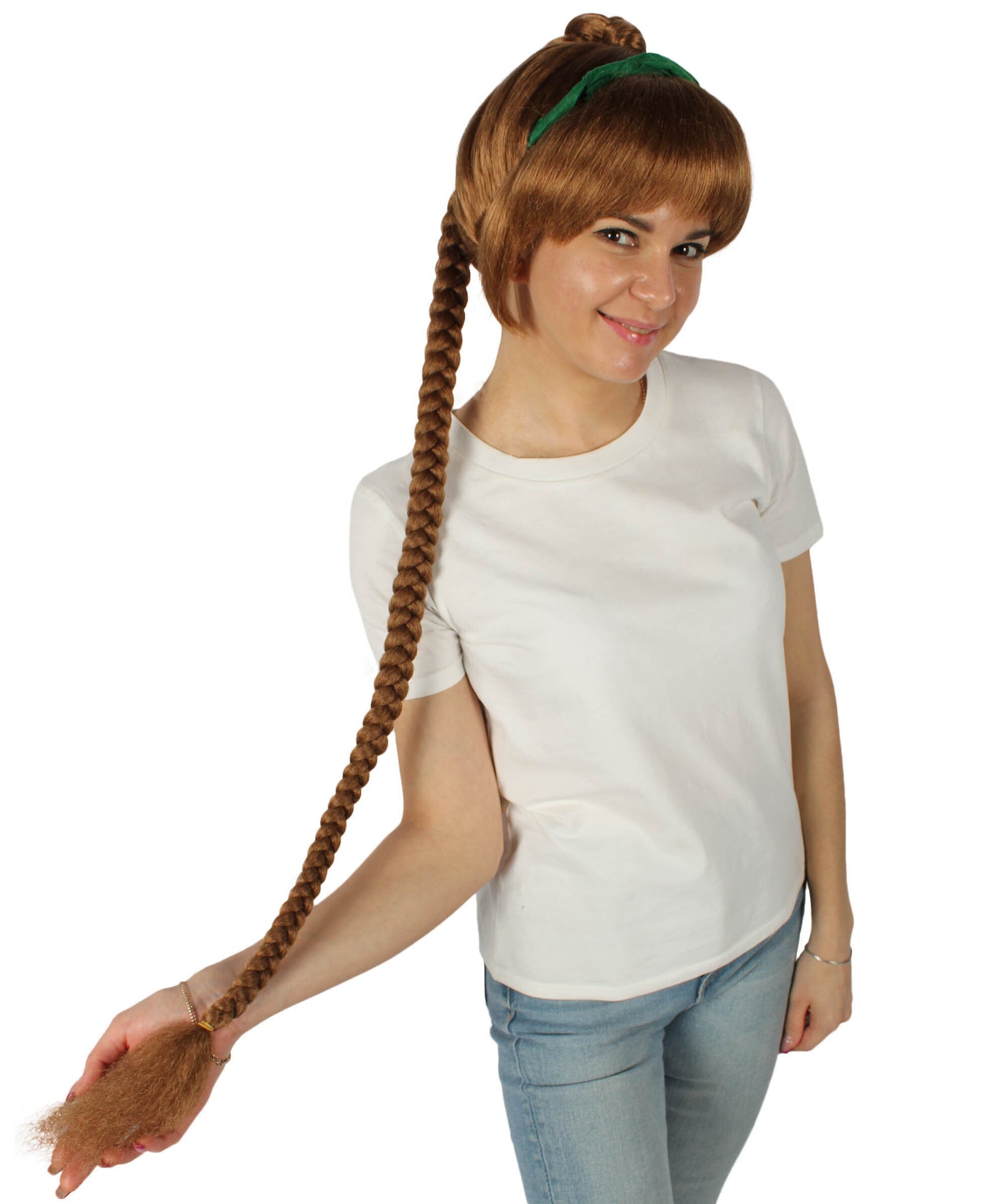 Fairy Dark Blonde Ponytail Wig