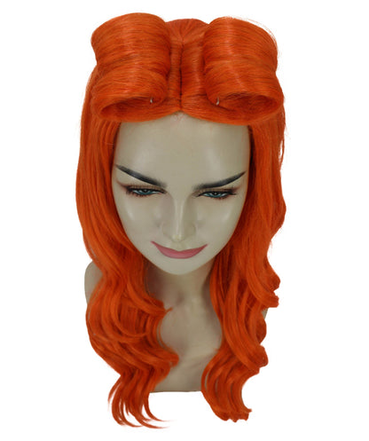 dark orange wig