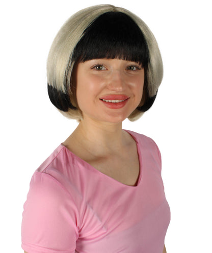 Blonde Bob Wig with Bangs