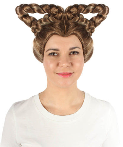 Brown Braided Wig