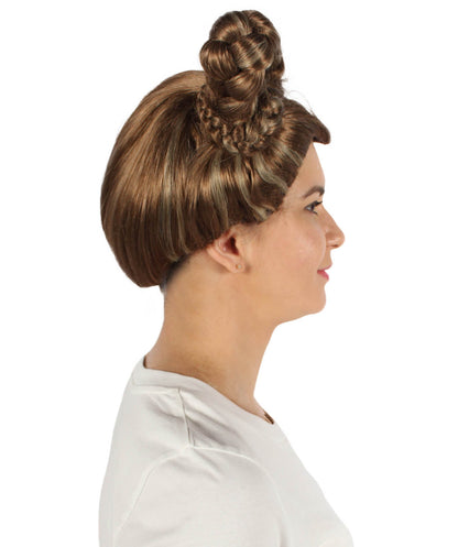 Brown Braided Wig