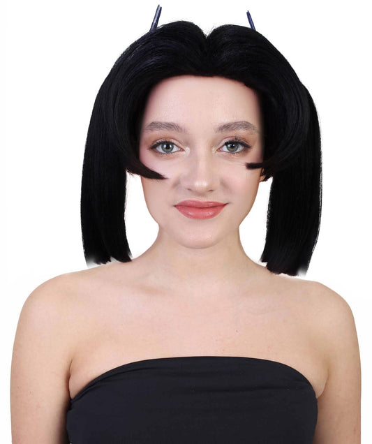 Demon Hunter Black Twin-tails Wig