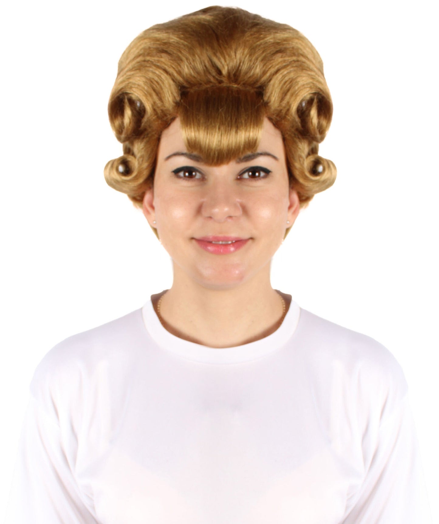 Women's British Model Blonde Wig | Best for Halloween | Flame-retardant Synthetic Fiber