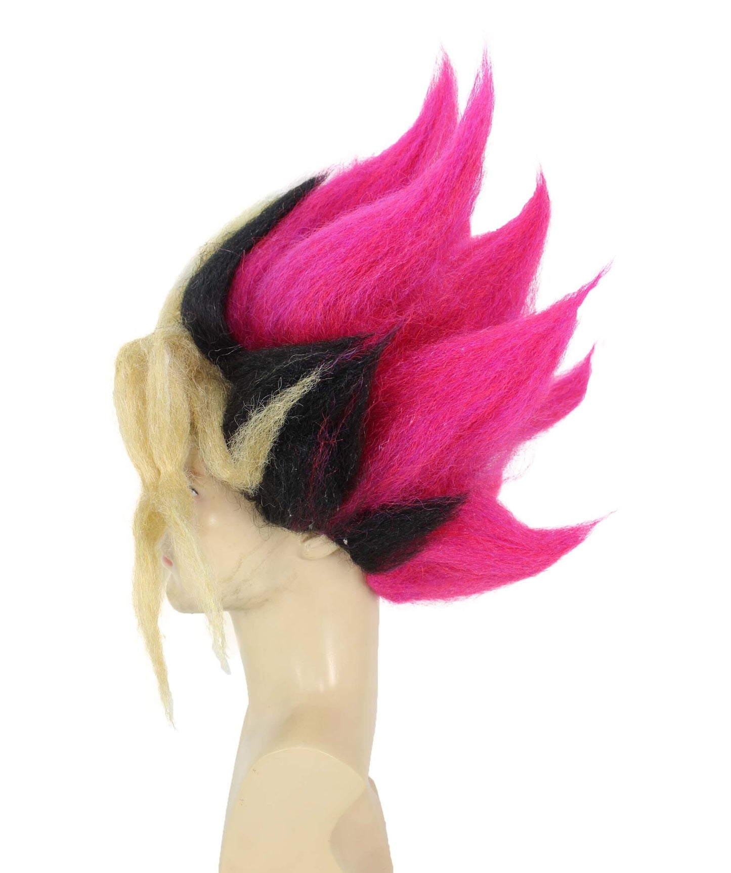 HPO  Men's King of Games Multicolor Wig |  Best for Halloween | Flame-retardant Synthetic Fiber