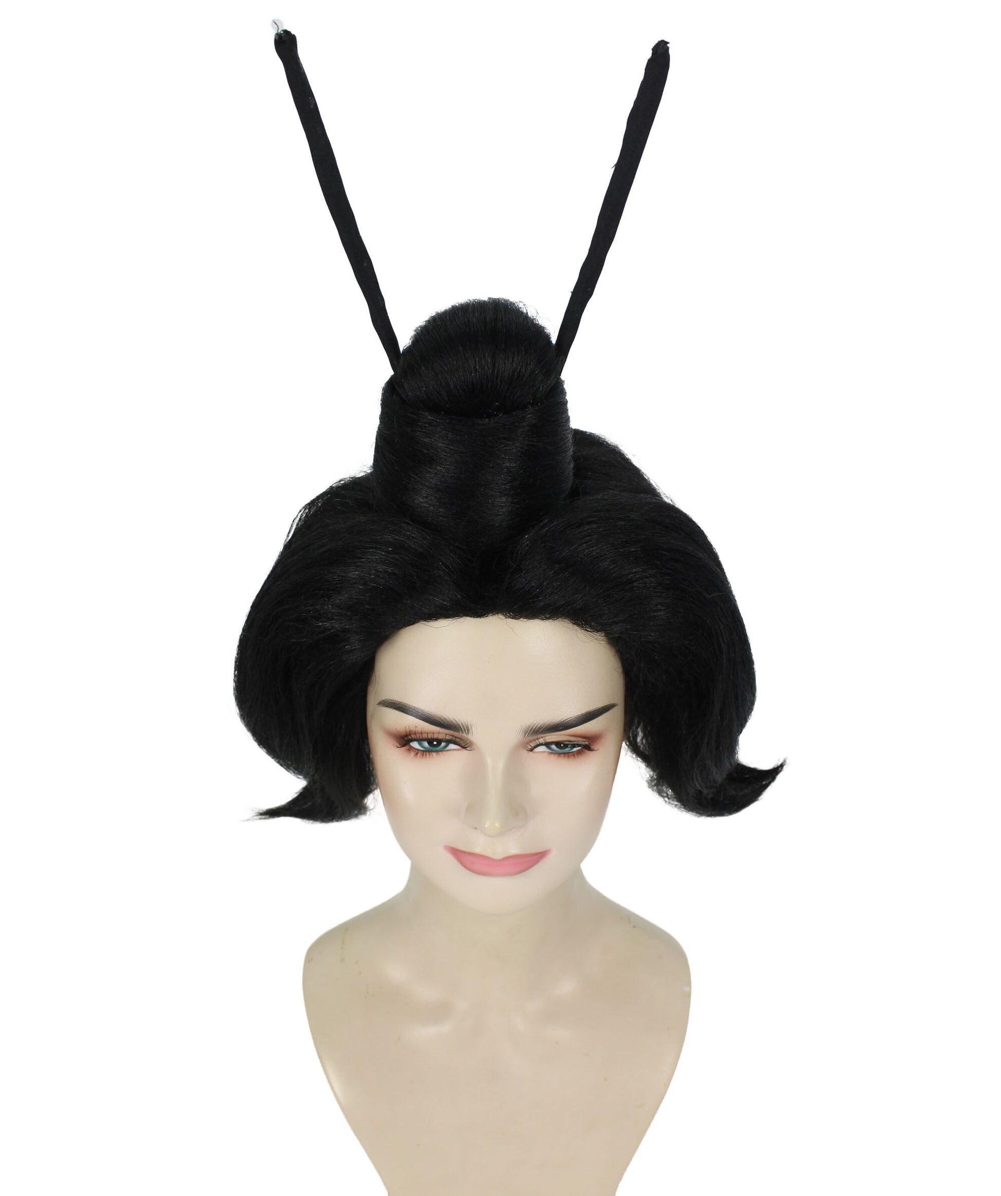 Drag Queen Black Updo Wig