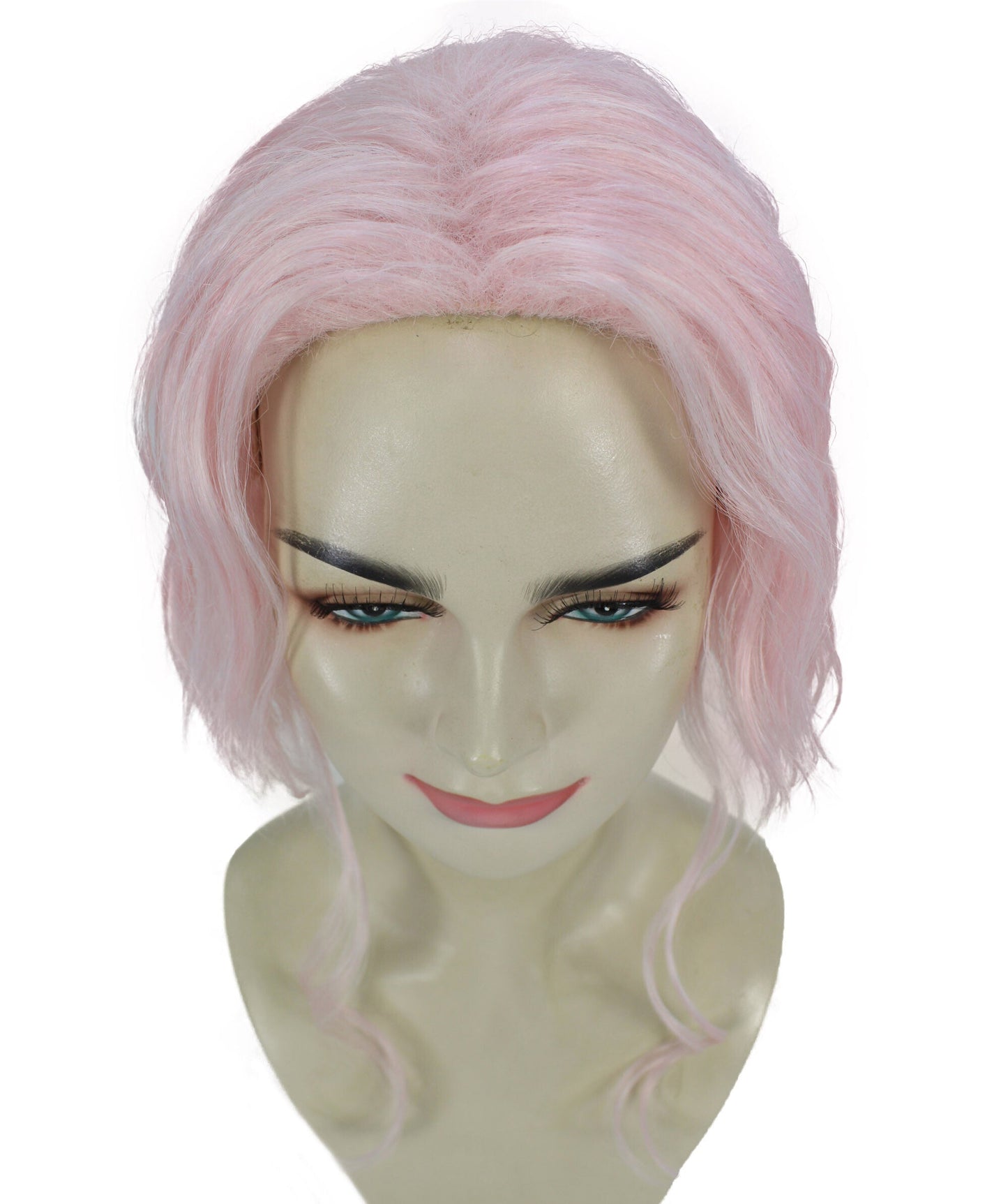American Rapper Pink Short Wig