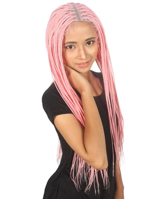 Jordyn Women's Long Length Lace Front Straight fine Braids -  Fashion Wigs | Nunique
