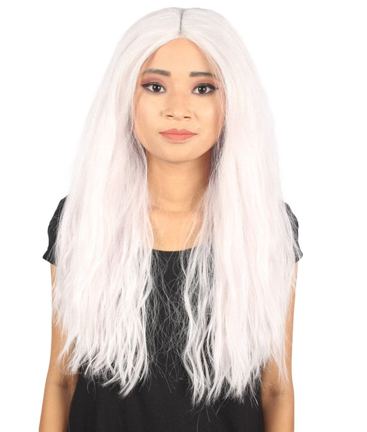 Skylar Women's Long Length Lace Front Straight With Bangs -  Fashion Wigs | Nunique