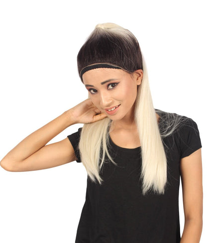 Tony Women's Medium Length Lace Front Straight With Bangs - Fashion Wigs | Nunique