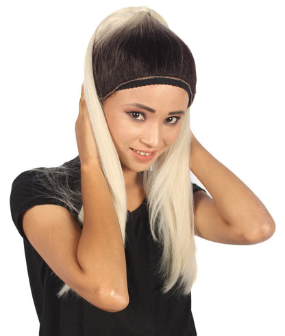 Tony Women's Medium Length Lace Front Straight With Bangs - Fashion Wigs | Nunique