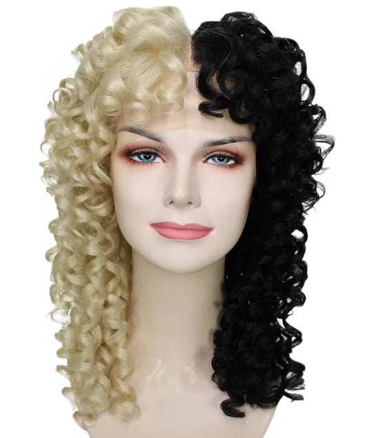 Women's Two Tone Ringlets with Light Curly Bangs | Nunique