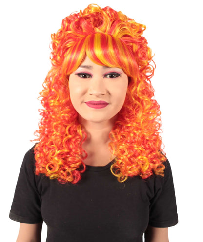 Women's 80's Boogie Babe Multiple Color wig