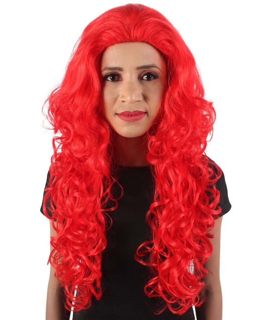 Red Disco Diva Wig 