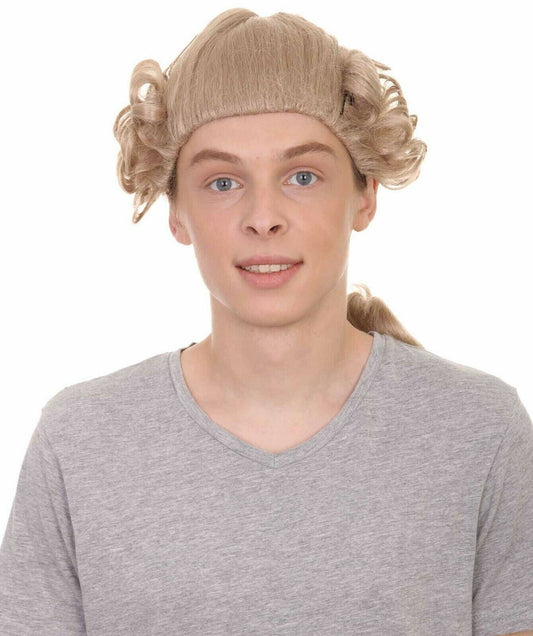 Vintage Judge Curly Wig 